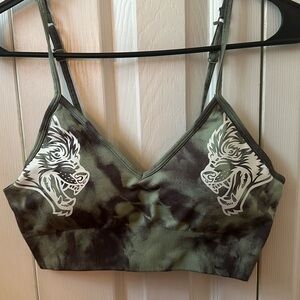 Darc Sport “Everson Seamless” Bra in Agave Marble
